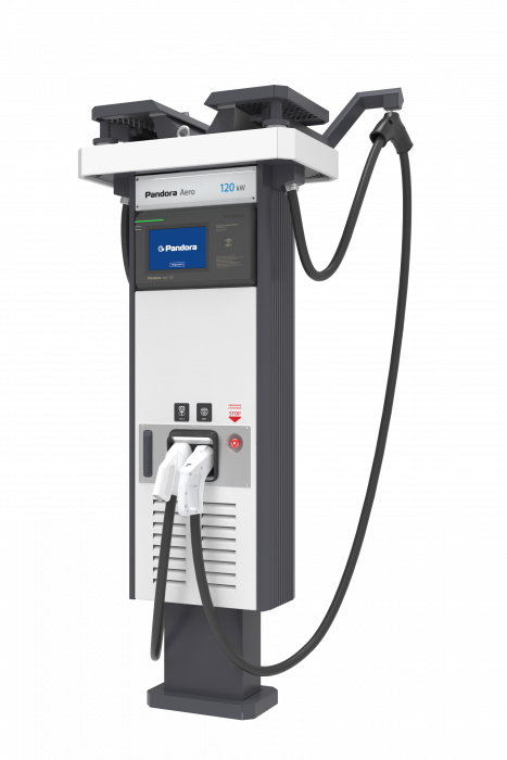 Зарядная станция Pandora Aero 120 Tesla + CHAdeMO