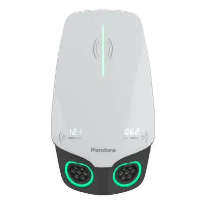 Зарядная станция Pandora Wall-E DUO LoRa 22+22 кВт